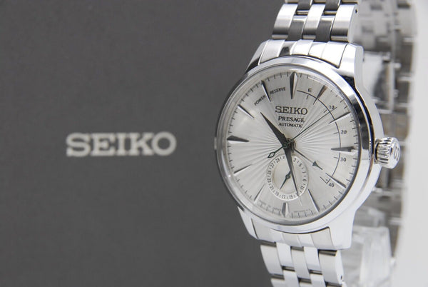 【 BOXED N MINT+ 】 Seiko Presage SARY079 Silver Dial AT Men's Watch from JAPAN